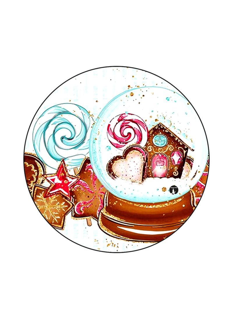 Sweets Print Mouse Pad Multicolour