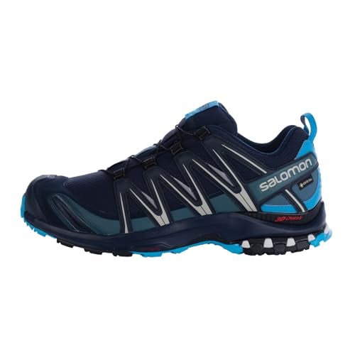 Salomon Men's XA PRO 3D GTX® Trail Running Shoes for Men, Navy Blazer/Hawaiian Ocean/Dawn Blue,10.5 - Image 1