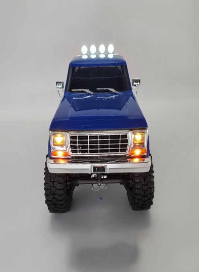 ZLiT for Traxxas 1/18 TRX-4M Ford F-150 RC Roof Light Kit,RC Front Rear Light Roof Light Kit for Traxxas 1/18 TRX-4M Ford F-150 Lighting Kit (Front Rear+roof Light) - Image 2