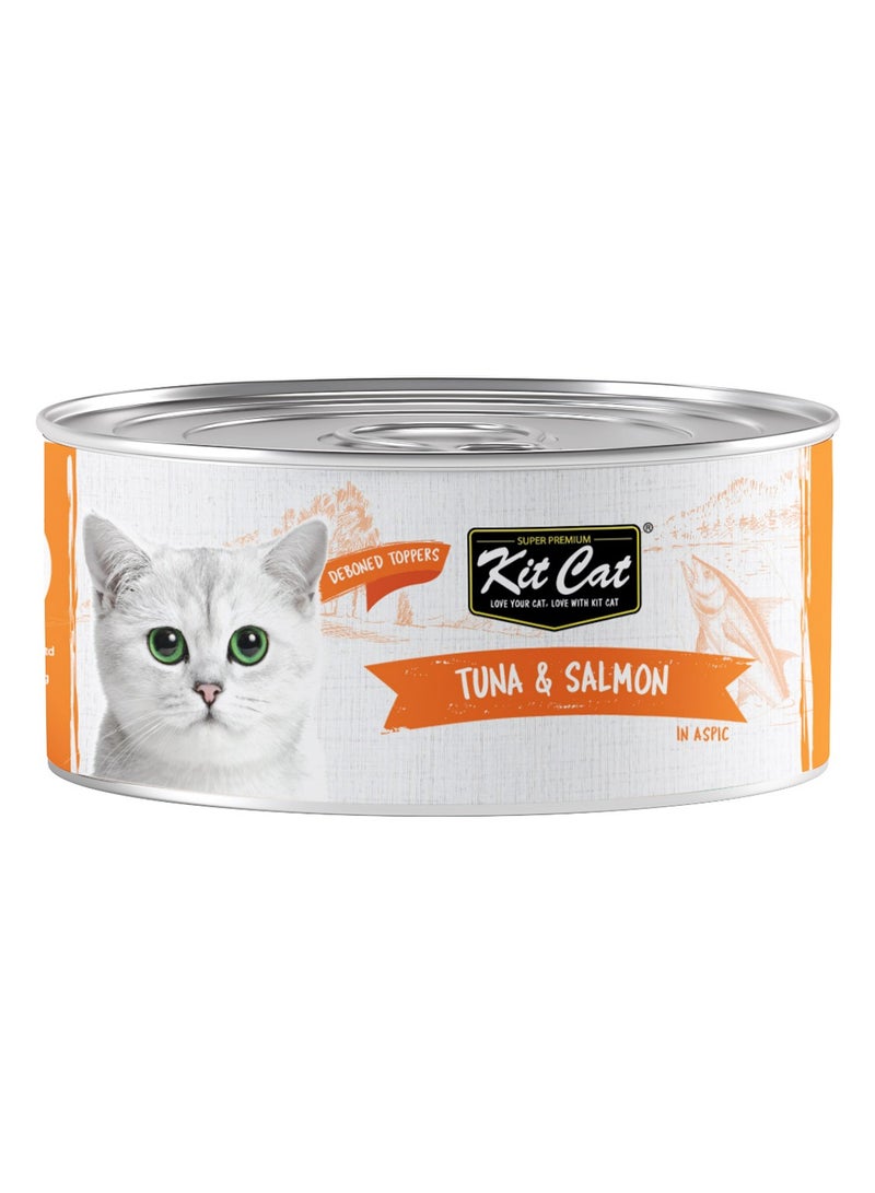 كيت كات تونة وسلمون 80 جم (1 علبة - 24 قطعة) - Image 1