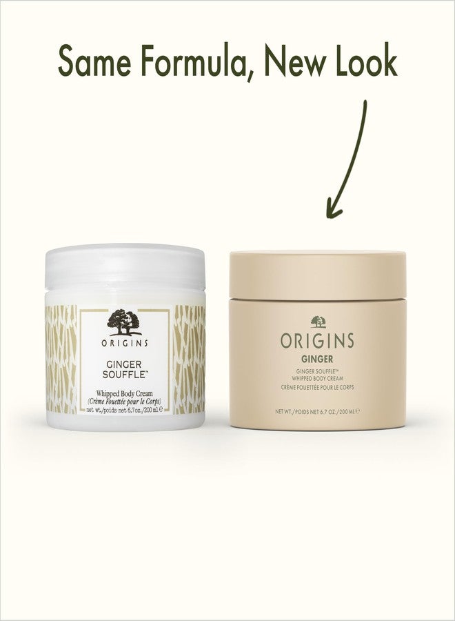 Origins Ginger Souffle Whipped Body Cream Jumbo| Body Butter For Dry Skin | With Ginger, 11.8 Fl Oz - Image 2
