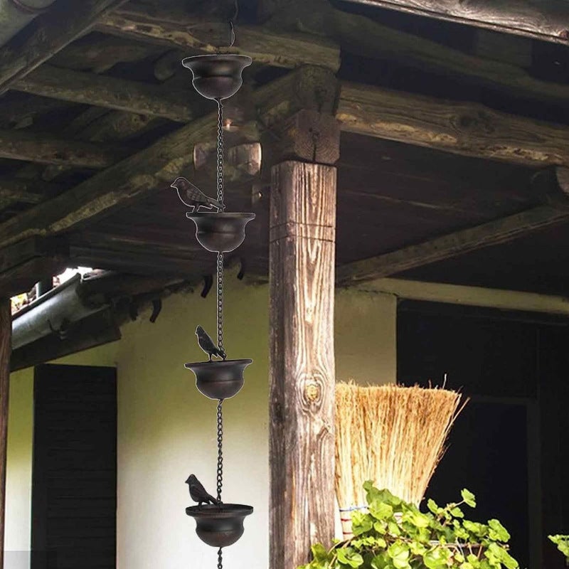 Iron Art Decorative Piece - Black High-Quality Metal Weather-Resistant Vintage Charm Decorative Piece for Indoor Outdoor Home Garden Art Enthusiasts - Image 2