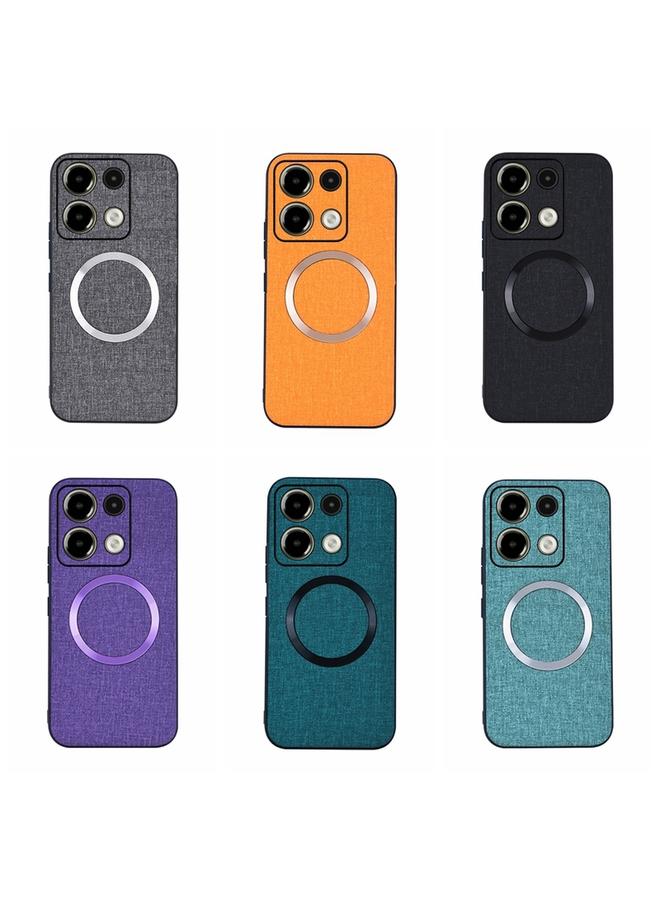 erorex Case For Xiaomi Redmi Note 13 Pro 5G CD Magsafe Magnetic Cloth Texture Phone Case - Image 2