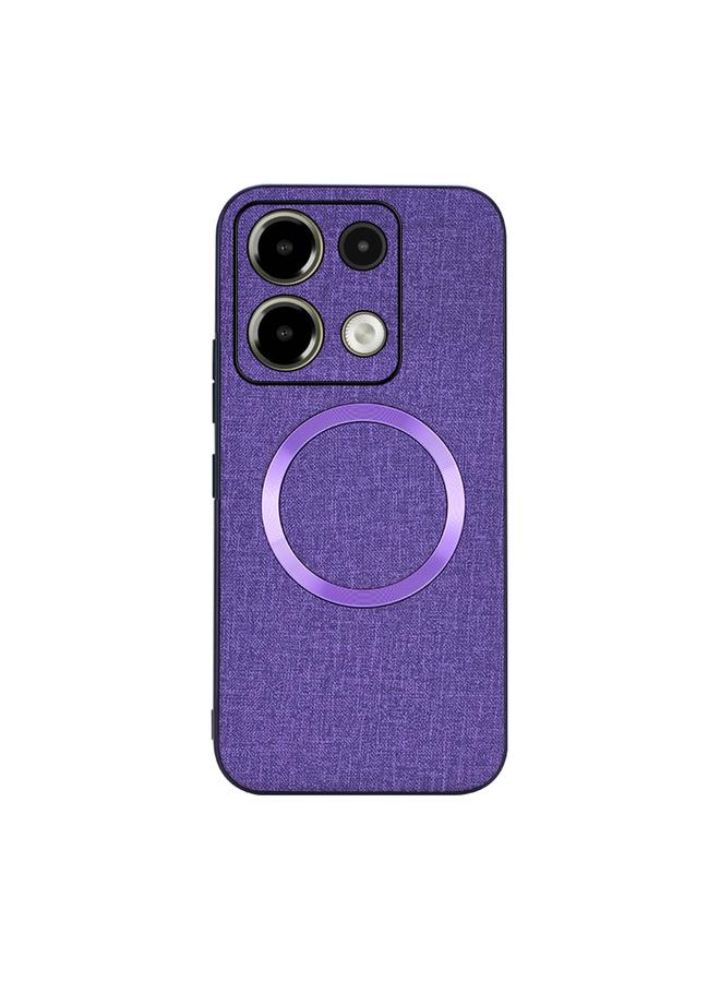 erorex Case For Xiaomi Redmi Note 13 Pro 5G CD Magsafe Magnetic Cloth Texture Phone Case - Image 1