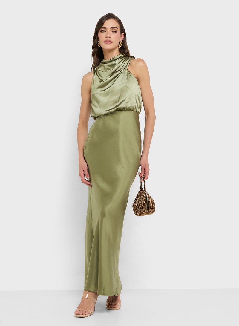Style Cheat Cowl Neck Maxi Dress - Image 4