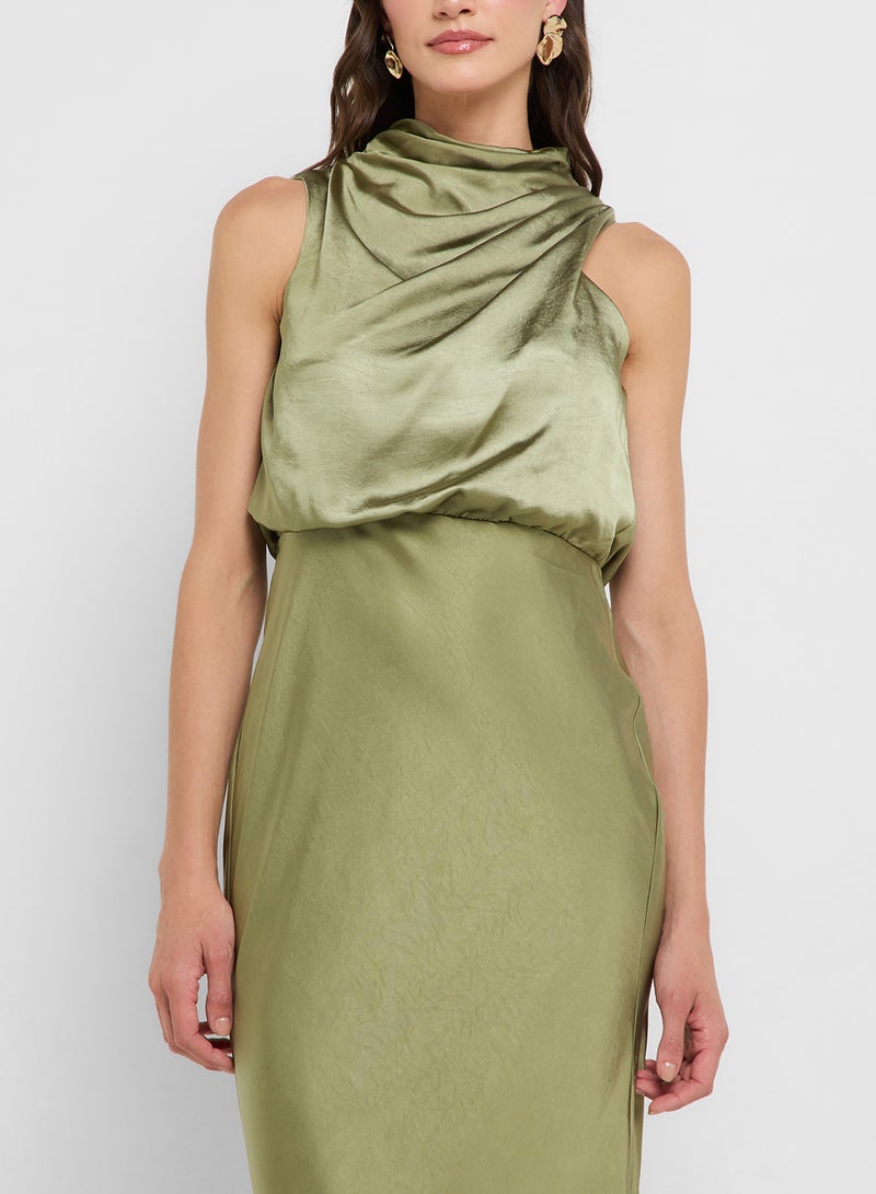 Style Cheat Cowl Neck Maxi Dress - Image 3