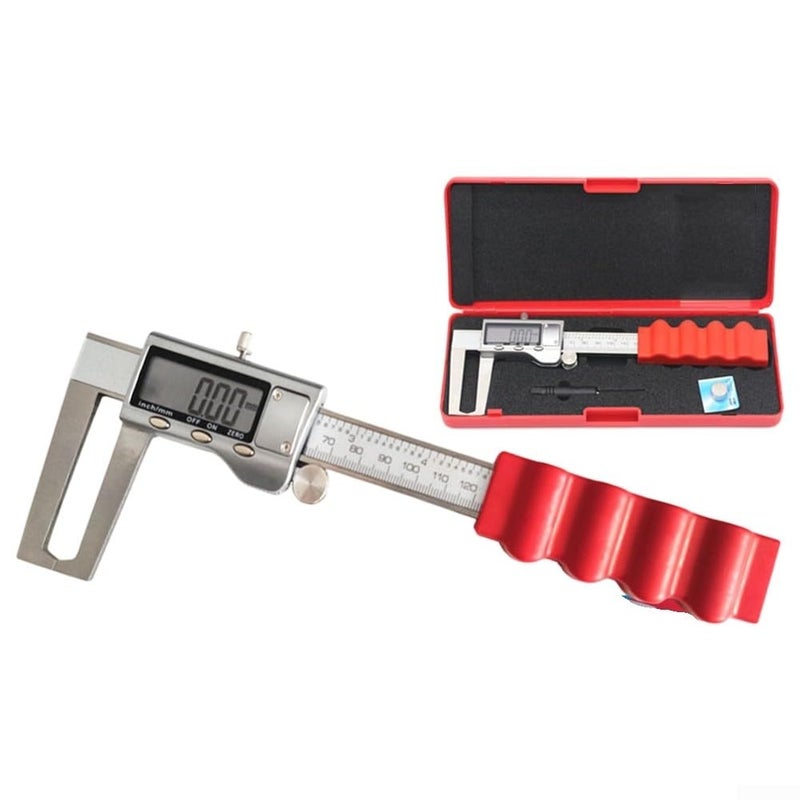 فرجار رقمي 0-150 مم أداة قياس سمك وسادة قرص الفرامل من الفولاذ المقاوم للصدأ - Image 1