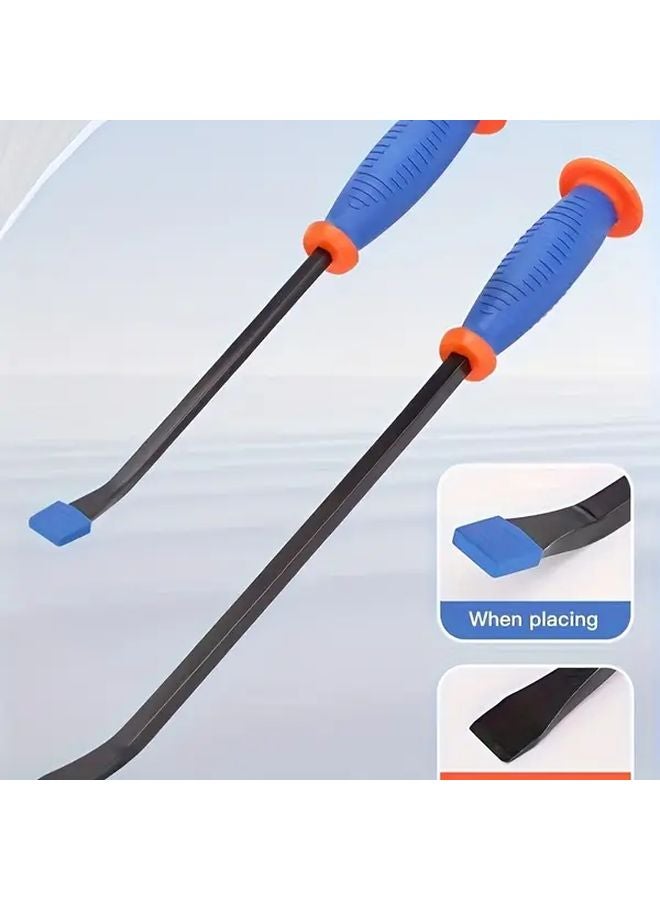Orange Heavy Duty Car Tire Lever Tool Adjustable Pry Bar For Repair Maintenance - Image 5