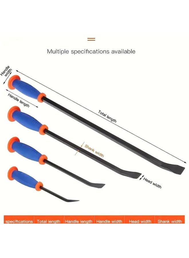 Orange Heavy Duty Car Tire Lever Tool Adjustable Pry Bar For Repair Maintenance - Image 2