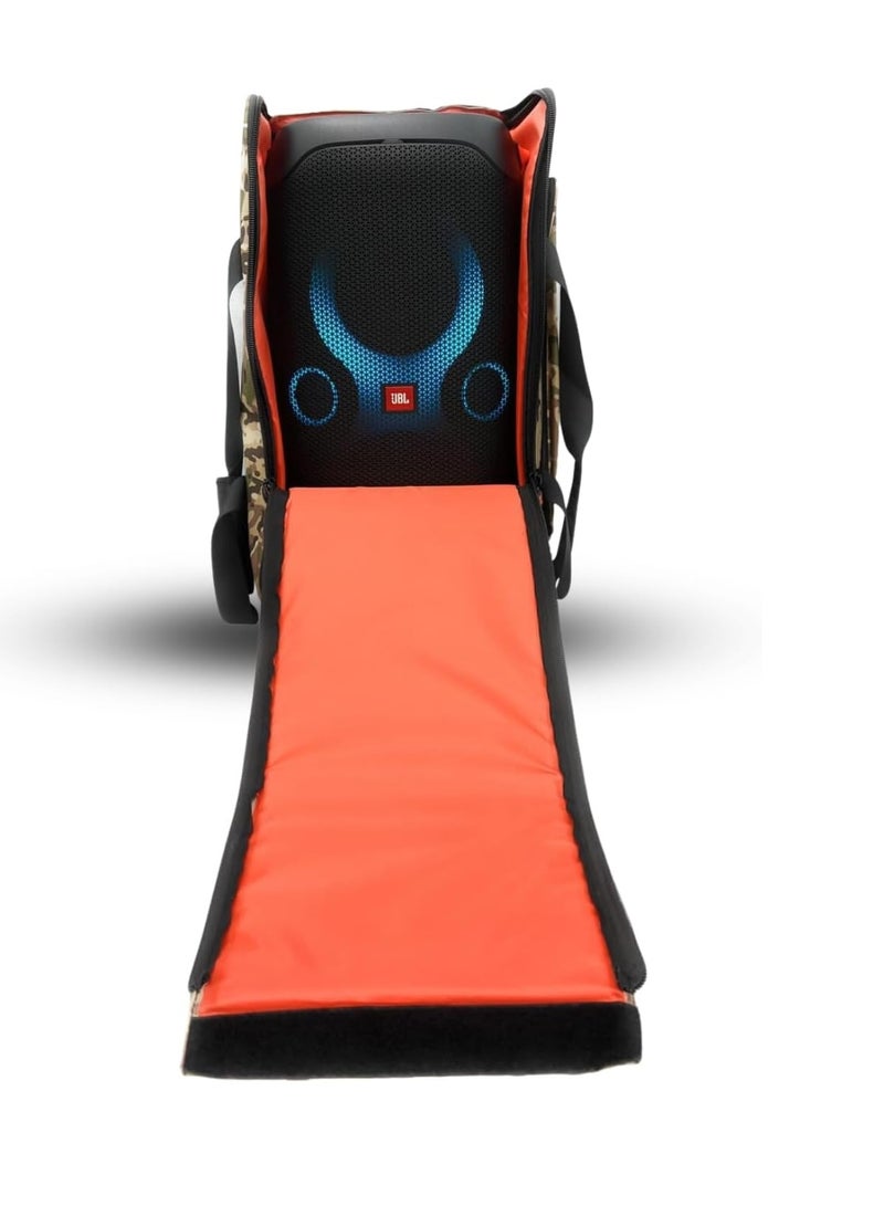 أنجري بول حقيبة تخزين آمنة لسماعات الصوت مع حزام عملي وحقيبة سفر متوافقة مع (JBL PARTYBOX 110 BAG ARMY-C) - Image 3