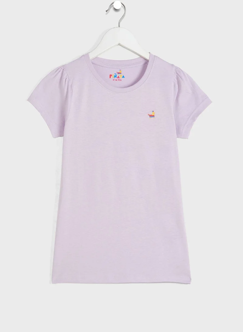Pinata Solid Logo T-Shirts Pack Of 2