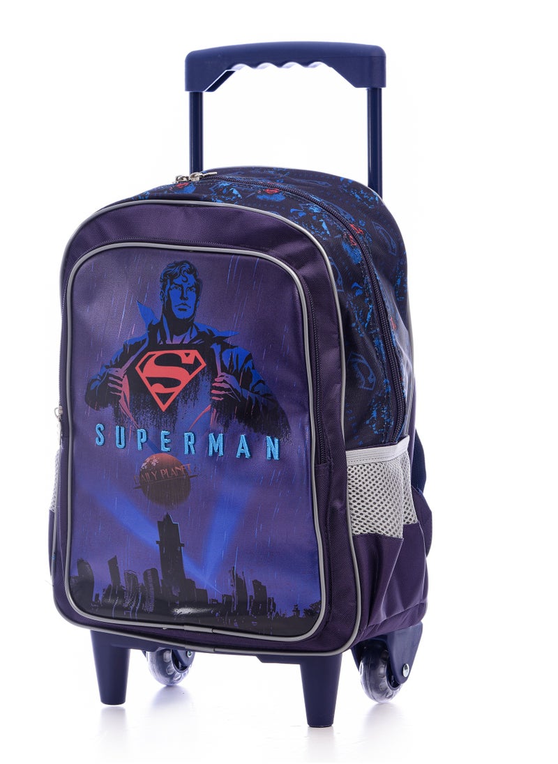 SUPERMAN - School Bag - Trolley Bag - Image 1