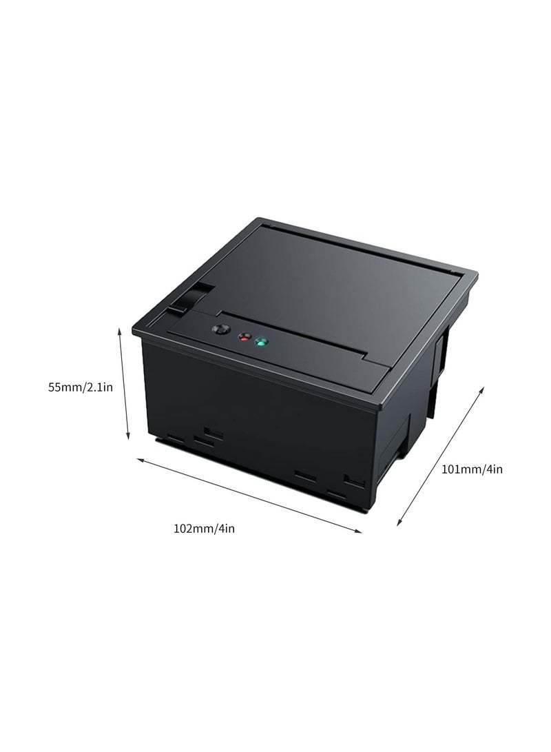 GGOOT Embedded Thermal Receipt Printer 58MM Mini Label Printing Module with USB+TTL Serial Port Support ESC/POS Commands for Weighing Apparatus Cash Register Self-Service Terminal - Image 2