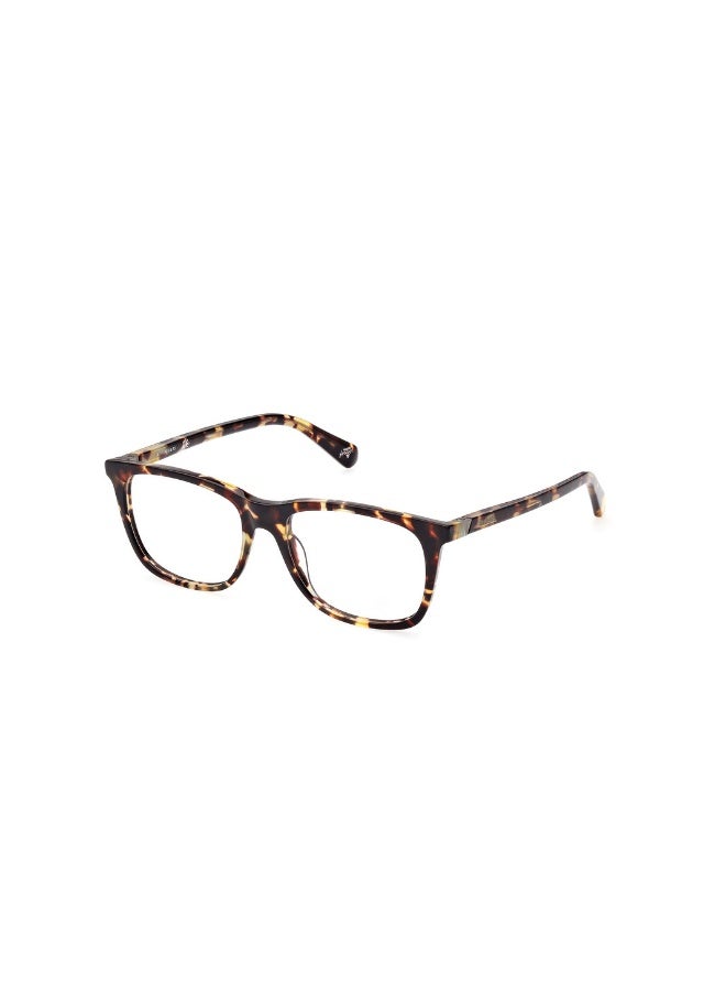GUESS Gu5224 Round Acetate Frames For Unisex Size 48, Blonde Havana - Image 1