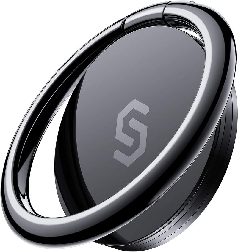 Syncwire Cell Phone Ring Holder Stand, 360 ° Rotation Finger Ring Kickstand Polished Metal Phone Grip Compatible with iPhone, Samsung, LG, Sony - Image 2
