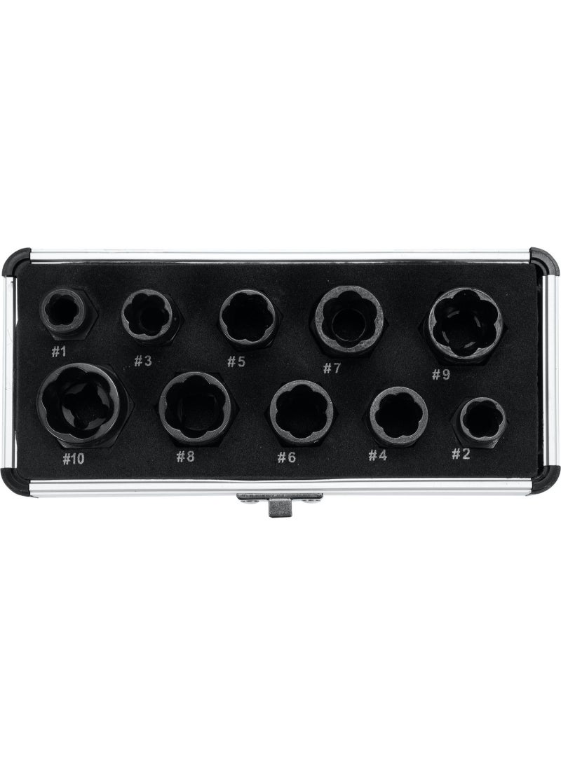 Yato YATO Twist Socket Set 10pcs 3/8" dr YT-06031