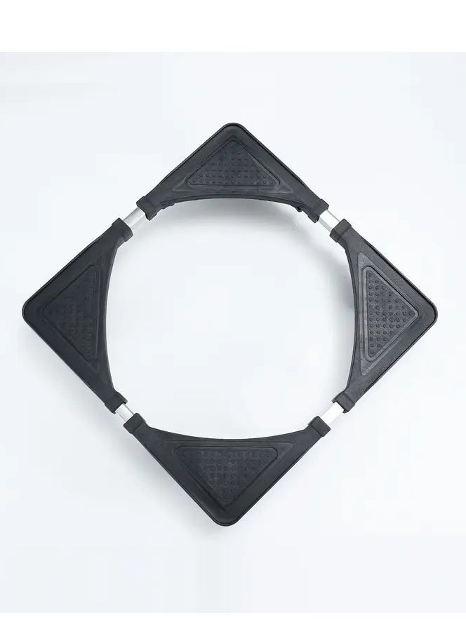 JAJEEK Washing Machine Base Universal Furniture Dolly with 4 Wheels | Adjustable 60-80 CM Size | 135 KG Load Capacity | Mobile Stand Holder Rack for Washer, Dryer, Refrigerator – Durable & Easy to Move - Image 4