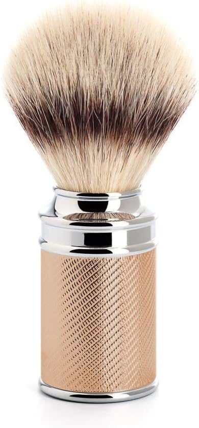 MHLE Traditional Rosegold Silvertip Fibre Shaving Brush 31M89RG