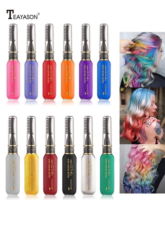 Mixed Shades Temporary Hair Color Mascara 04#