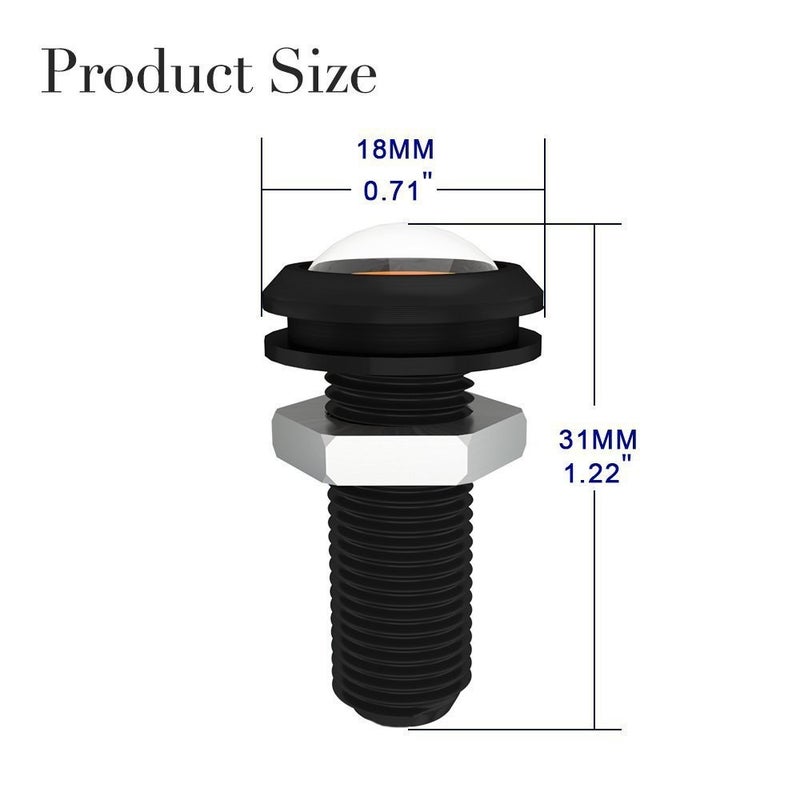Eagle Eye LED Bulb 18mm 1.5W 12V Waterproof for Car Motorcycle - Image 5