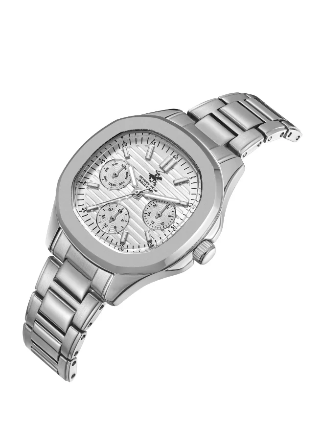 BEVERLY HILLS POLO CLUB BEVERLY HILLS POLO CLUB Women Multi Function Silver Dial Watch - BP3700C.330