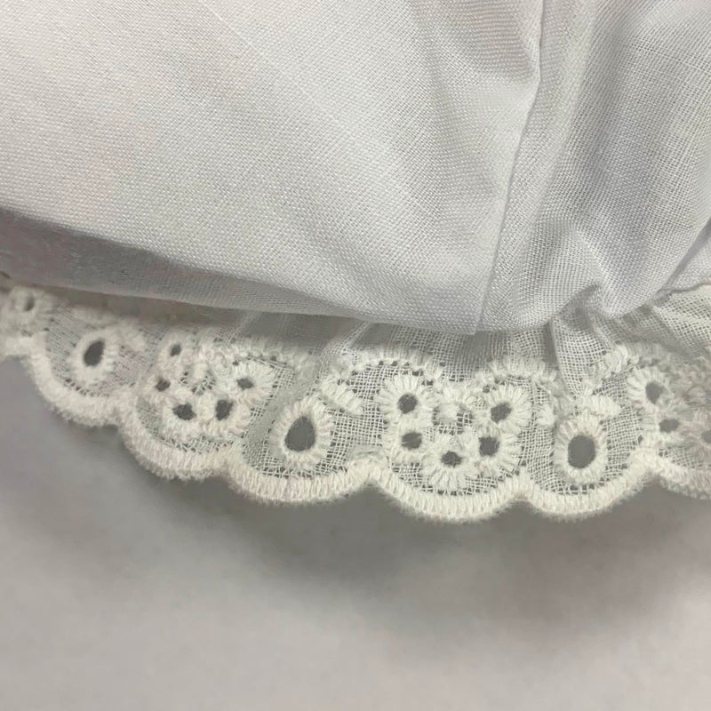 Embroider This! Baby Girls Bloomers Double Seat Diaper Cover Package of 3 (0-6 Months) White - Image 4
