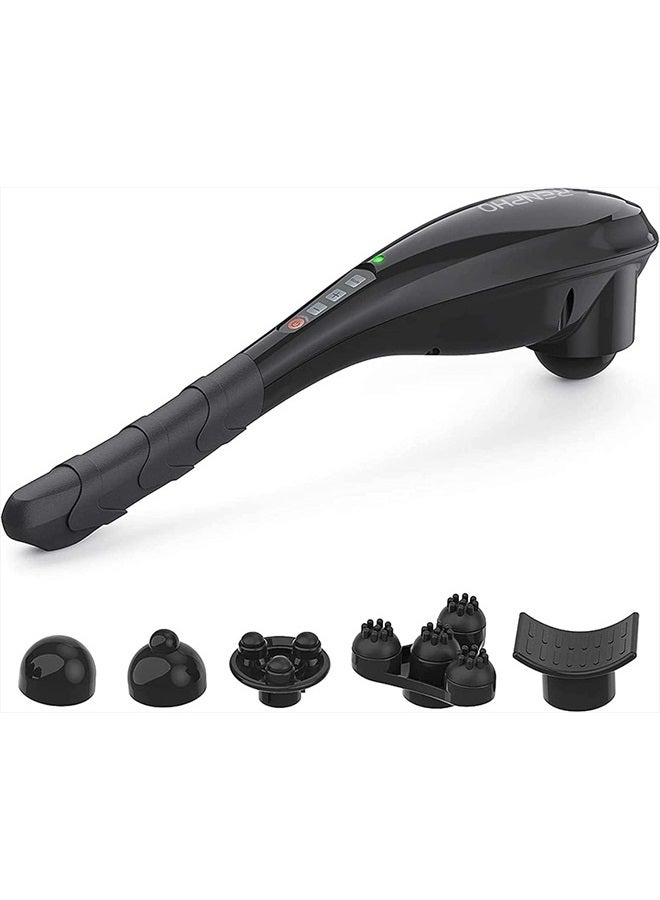 RENPHO Rechargeable Hand Held Deep Tissue Massager for Muscles, Back, Father Day Gifts FSA HSA Eligible Cordless Electric Percussion Body Massage for Foot, Neck, Shoulder, Leg, Calf, Gift for Men - Image 1