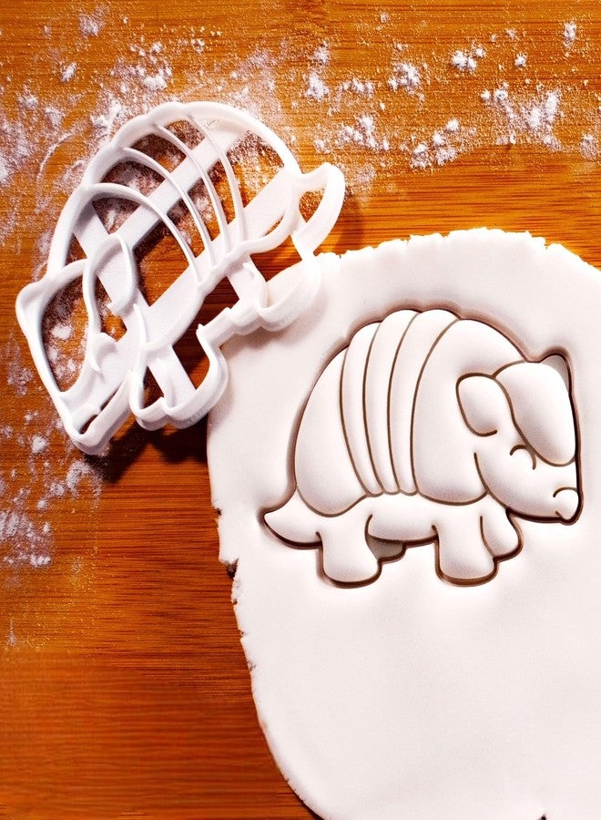 EROTNGO Cute Armadillo Cookie Cutter | DIY Cake Biscuit Cookie Cutter | Kitchen Cooking Decoration Tool (Pack of 1) - Image 1