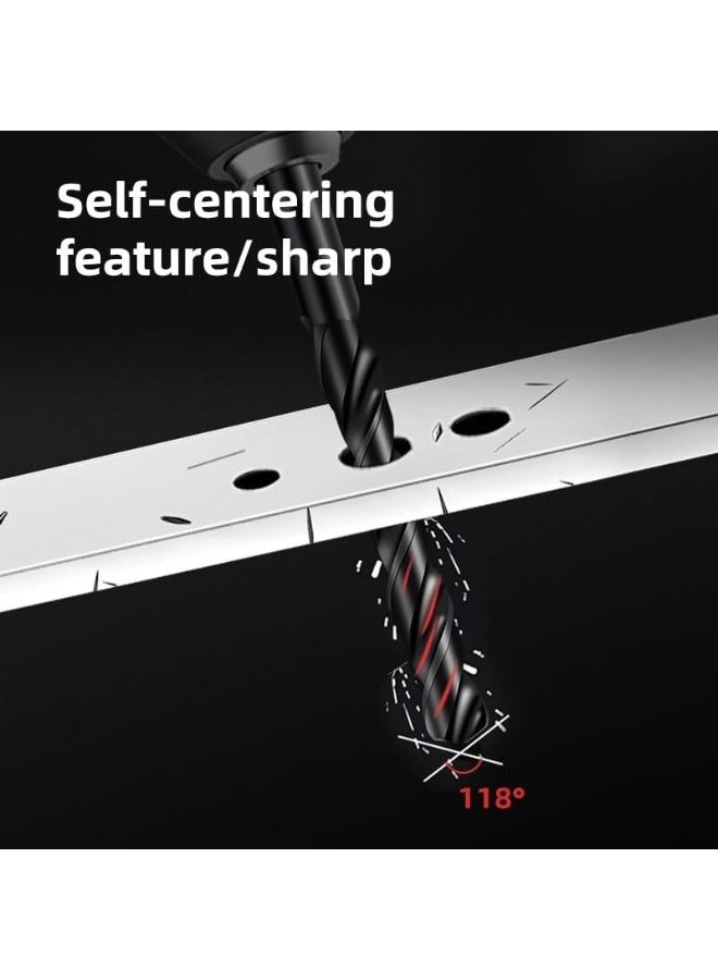 Deli HSS Drill Bit Set, 25 Pieces – Durable Metal Drill Bits - Image 2