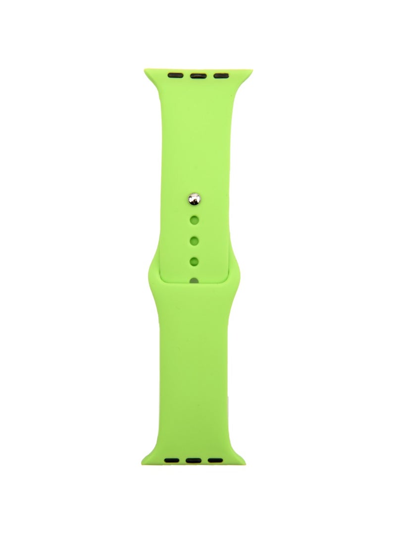 Apple Watch Band 45mm Soft Silicone Sport Band Replacement Wrist Strap Compatible for iWatch Apple Watch Series 7 (45mm) - Image 2