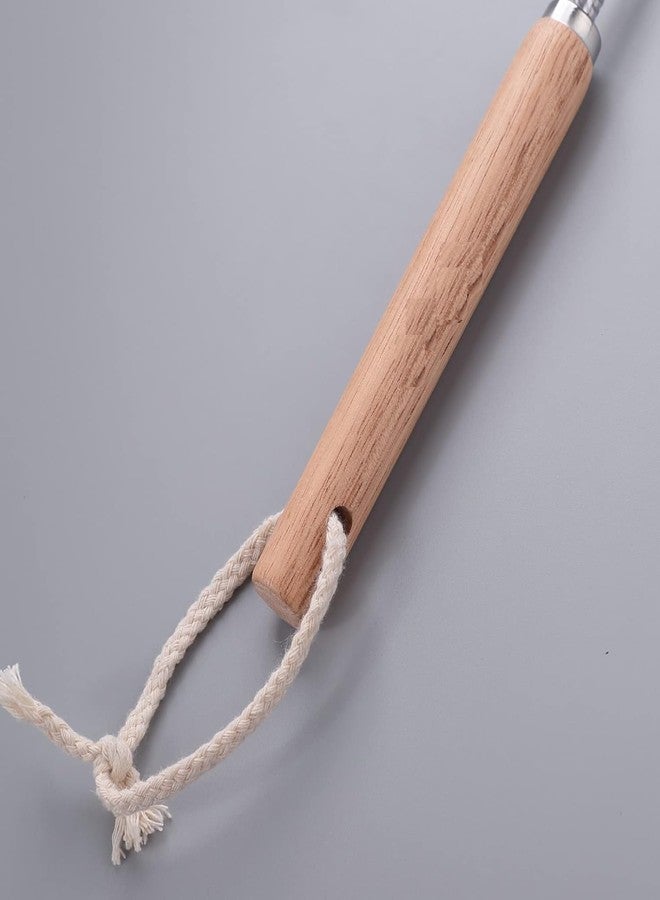 PUTHAK Wood Bottle Cleaning Brush | Wooden Handle with Steel Body & Loop for Hanging | Bottle Cleaner | Bottle Brush | Bottle Cleaner Brush | Cleans Narrow Mouth Bottle Effectively - Image 4