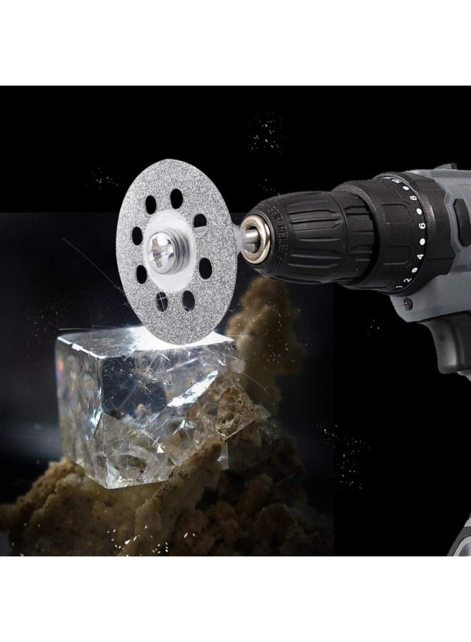 Diamond Cutting Wheel 30pcs with 402 Mandrel (3mm) 5pcs for Rotary Tool - Image 4