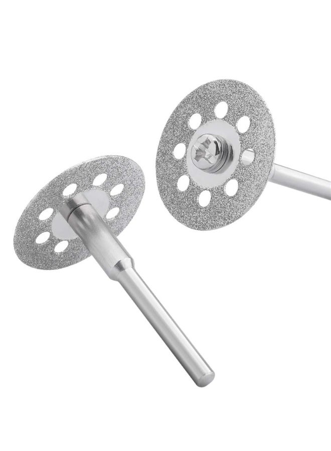 Diamond Cutting Wheel 30pcs with 402 Mandrel (3mm) 5pcs for Rotary Tool - Image 3