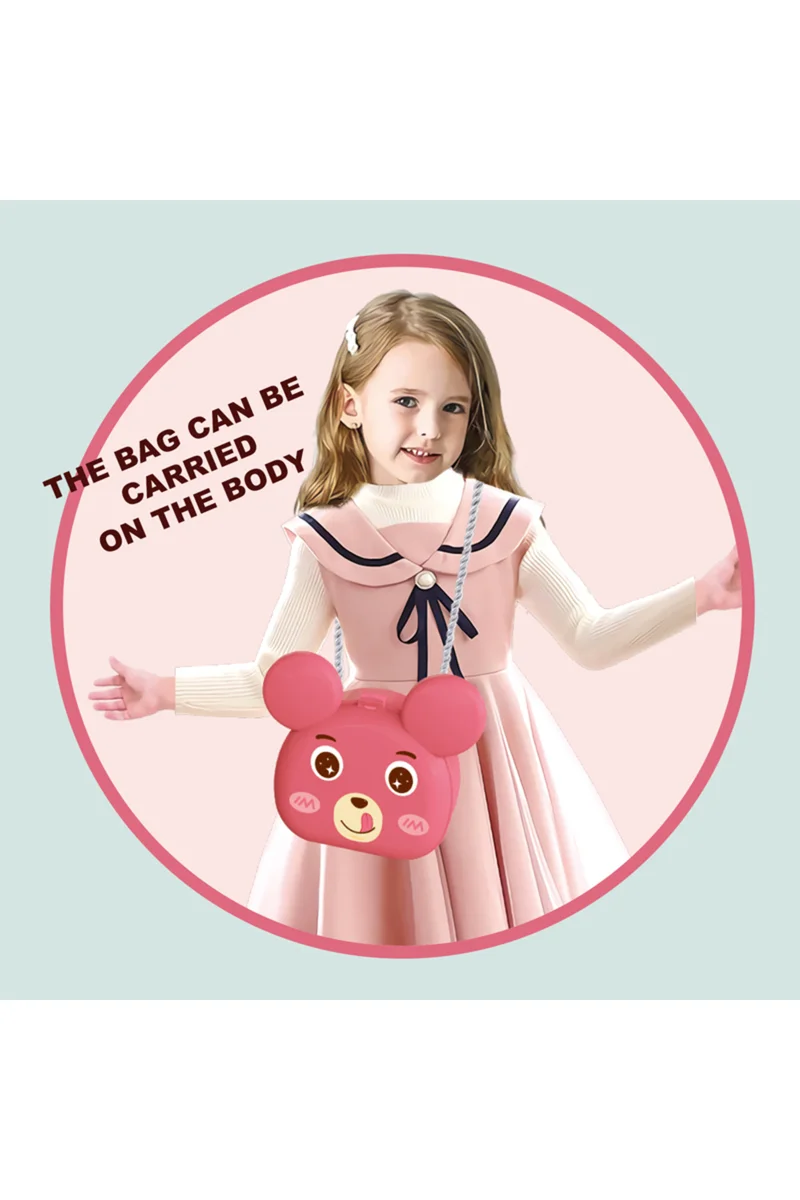 Kikibebe Kikibebe Kitchen Backpack Set – 24 Pieces, High-Quality Polypropylene Material – Pink