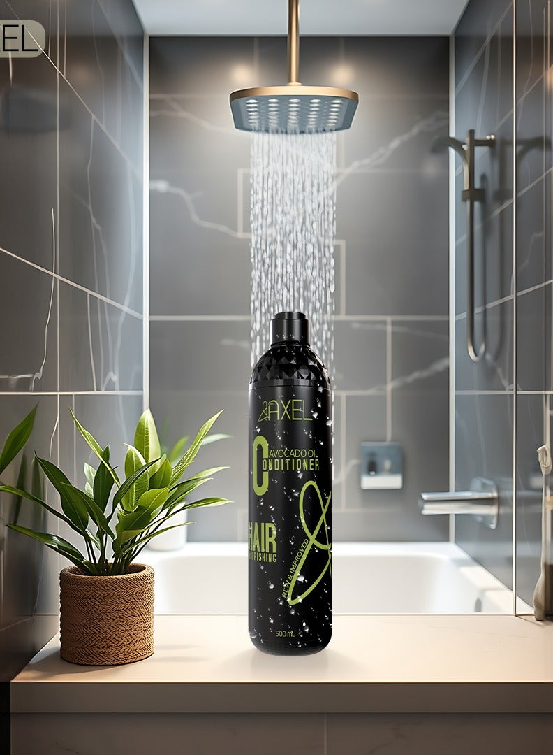 آكسل بلسم أكسل بالأفوكادو – 250 مل – لتغذية وترطيب الشعر – خالٍ من السلفات والبارابين - Image 3