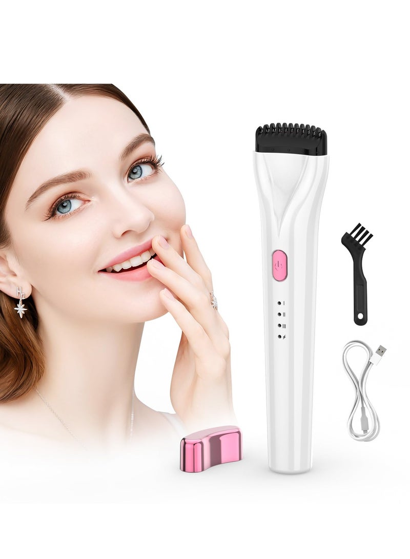 SYOSI جهاز تجعيد الرموش المدفأ، جهاز تجعيد الرموش المدفأ الجديد 5D مع مشط، جهاز تجعيد الرموش القابل لإعادة الشحن عبر USB، جهاز تجعيد الرموش بثلاثة إعدادات حرارة للنساء لتجعيد الرموش بشكل سريع وطويل الأمد بشكل طبيعي - Image 1