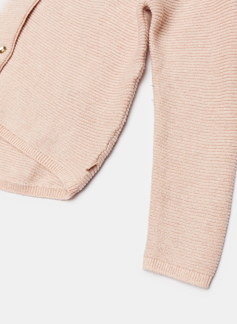 Okaidi Pink Vest for Girls  - Image 4