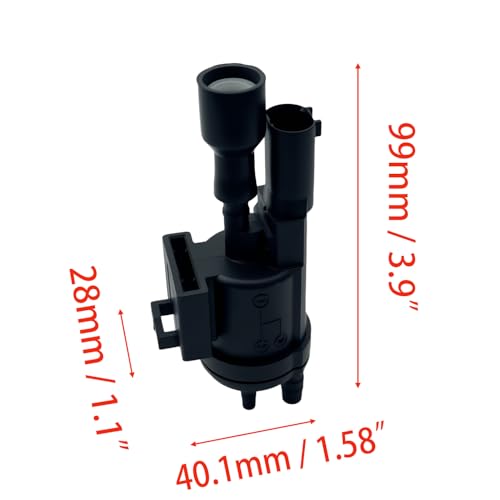 HYNYHT EGR Change Over Vacuum Solenoid Valve 0025407097 0005003201 Compatible with C230 C240 C250 C280 C300 C320 C350 C43 C63 E63 E320 E350 C300 C230 E63 AMG CLS GLA GLC GLE GLK ML SL SLC - Image 3