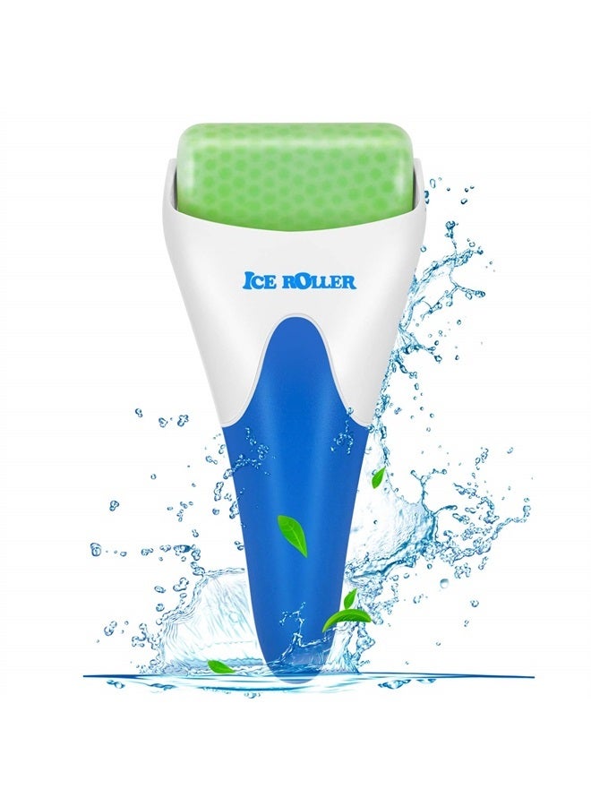 LATME Ice Roller for Face Eyes,Womens Gifts,Face Massager Roller Puffiness Migraine Pain Relief and Minor Injury (Green) - Image 1