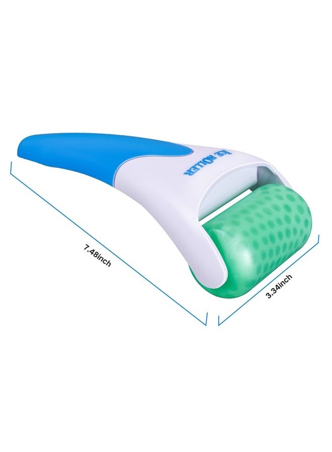 LATME Ice Roller for Face Eyes,Womens Gifts,Face Massager Roller Puffiness Migraine Pain Relief and Minor Injury (Green) - Image 3