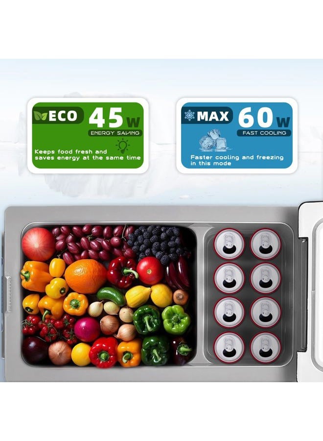 Alpicool Portable Car Refrigerator 12 Volt Car Freezer 55 Liter for Vehicle, Truck, RV, Boat, Mini Fridge Freezer for Driving, Travel, Outdoor -4°F to 68°F - Image 5