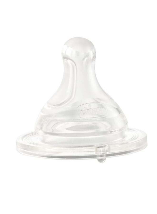 Chicco حلمة فيزيو المضادة للمغص لتدفق الطعام 6 أشهر+ (1 قطعة) - Image 2