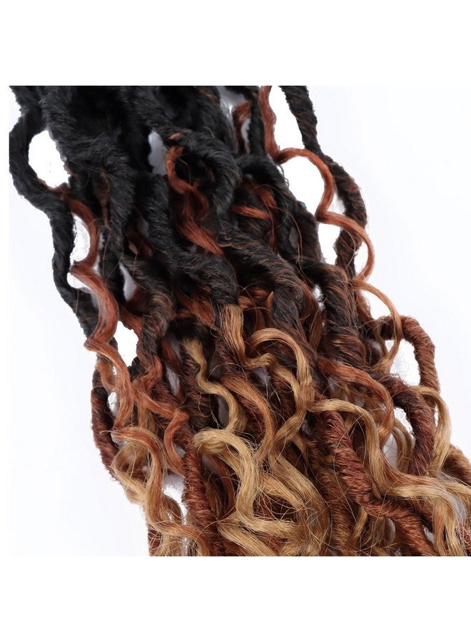 ال ام زد اي ام شعر كروشيه Goddess Locs بطول 14 بوصة، 8 حزم من شعر كروشيه Faux Locs للنساء، شعر كروشيه Hippie Locs مسبق التشكيل بأطراف مجعدة، أسود 1b/30/27 - Image 5