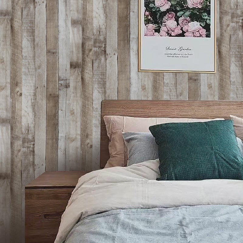 Qianglive Vintage Wood Peel and Stick Wallpaper 17.3"Ã—80" Rustic Wood Contact Paper Removable Shiplap Wallpaper Self Adhesive Barnwood Waterproof Vinyl Wall Paper Covering Film - Image 5