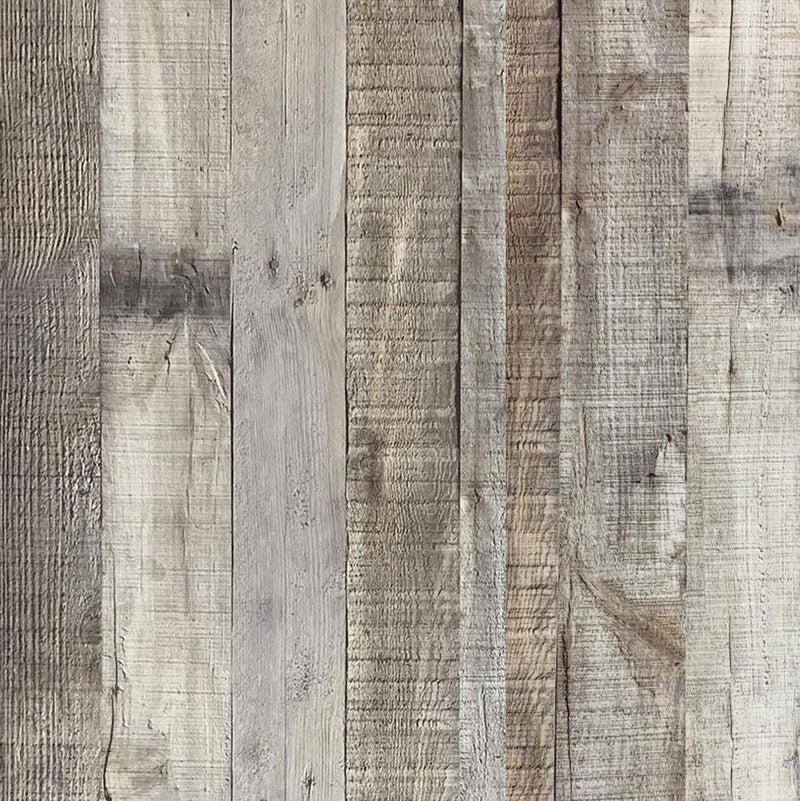 Qianglive Vintage Wood Peel and Stick Wallpaper 17.3"Ã—80" Rustic Wood Contact Paper Removable Shiplap Wallpaper Self Adhesive Barnwood Waterproof Vinyl Wall Paper Covering Film - Image 1