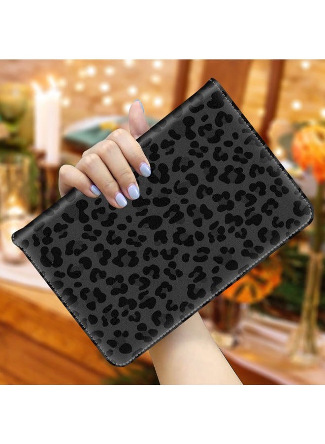 SDDFRHGH Server Books for Waitress, Waiter Book Server Organizer with Zipper Pocket,PU Leather Waitress & Waitstaff Book Wallet with Card Slot Guest Check Holder- Skull Flowers - Image 5