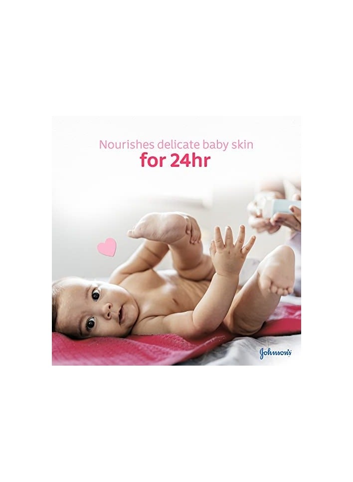 Johnson's Baby Soft Lotion, Nourishing Formula Free of Parabens & Dyes 300 mlml - Image 2