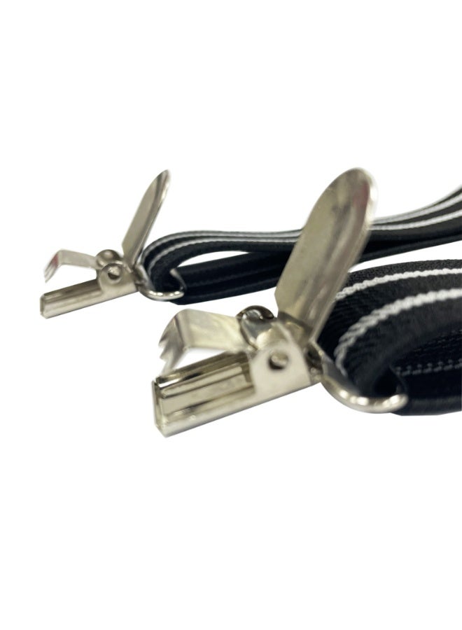 Adjustable Y Strong Clips Suspenders for Boys,Kids,Toddler,Girls,Infants and Baby（Red、Black） - Image 2