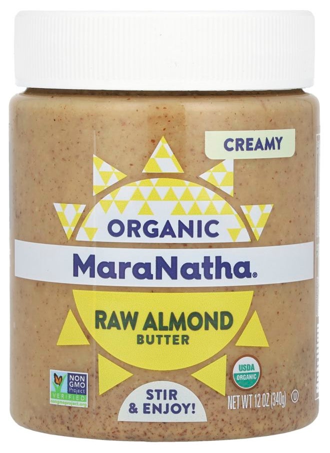 MaraNatha - Organic Raw Almond Butter Creamy 12 oz (340 g) - Image 1