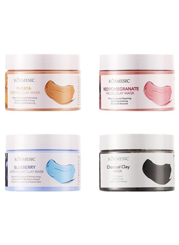 Kormesic قناع طين الرمان 120 جرام-مضادات الأكسدة وتنشيط - Image 2